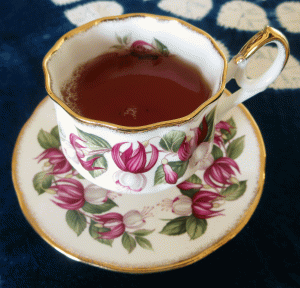 Malawi Bvumbwe Handmade Treasure Black Tea in Grandma's teacup